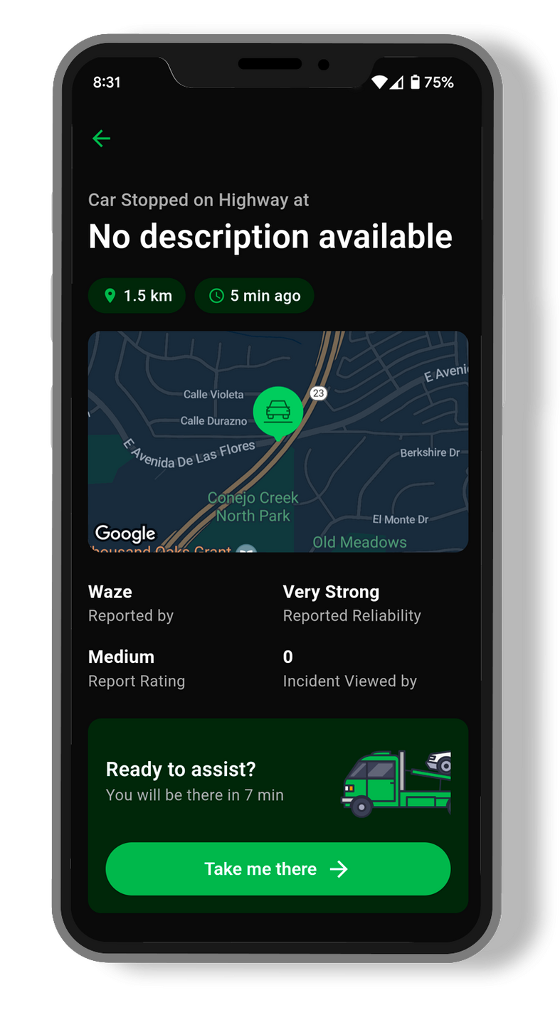 QwikHook - Incident Detail - Dark Mode QwikHook - Incident Detail - Dark Mode